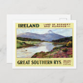  Ierland Land van Schreeuw en Romance Reizen Briefkaart (Voorkant / Achterkant)