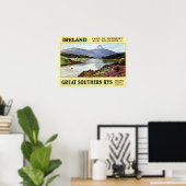  Ierland Land van Schreeuw en Romance Reizen Poster (Thuiskantoor)
