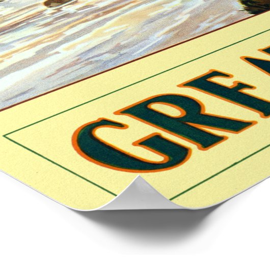  Ierland Land van Schreeuw en Romance Reizen Poster (Hoek)