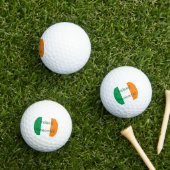 Ierland Land Vlag Thunder_Cove Golfballen (Insitu Gras)