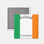Ierland Land Vlag Thunder_Cove Magneet (Voorkant / Achterkant)