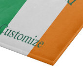 Ierland Land Vlag Thunder_Cove Snijplank (Hoek)