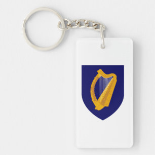 Ierland land wapen wapenschild symbool embleem lie sleutelhanger