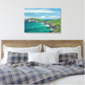 Ierland landschap canvas afdruk (Insitu (Slaapkamer))