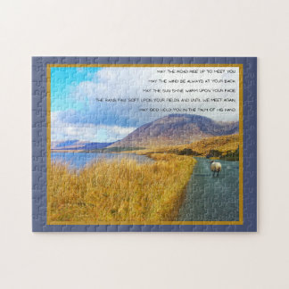 Ierland Landschap Foto van Irish Proverb Legpuzzel