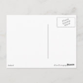 Ierland landschappen briefkaart zwarte lijst colla (Achterkant)