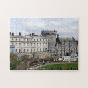 Ierland legpuzzel, historische burcht van Dublin Legpuzzel