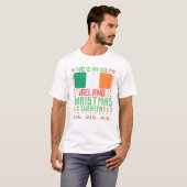 Ierland lelijk kersttrui t-shirt (Voorkant volledig)