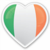 Ierland Liefde Icon Sticker (Voorkant)