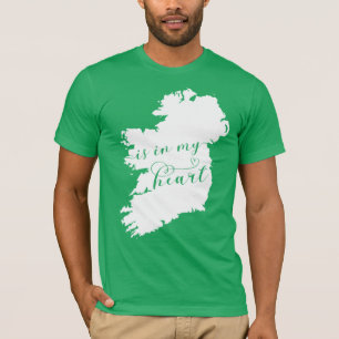 Ierland ligt in mijn hart t-shirt