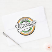 ierland  logo Galway Ronde Sticker (Envelop)