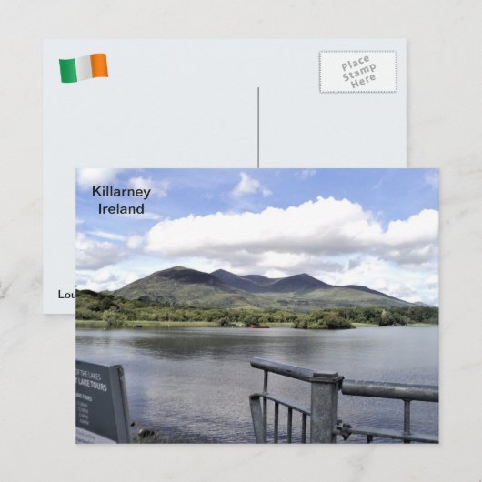 Ierland, Lough Leane, Killarney, Co. Kerry Briefkaart (Voorkant / Achterkant)