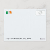 Ierland, Lough Leane, Killarney, Co. Kerry Briefkaart (Achterkant)