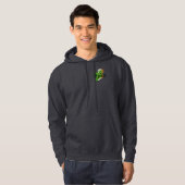 Ierland Map v2 door Kenneth Yoncich Hoodie (Voorkant volledig)