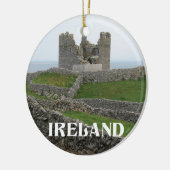 Ierland met foto van Inisheer Keramisch Ornament (Links)