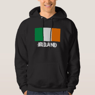 Ierland met Ierse vlag (St. Patrick's Day) Hoodie