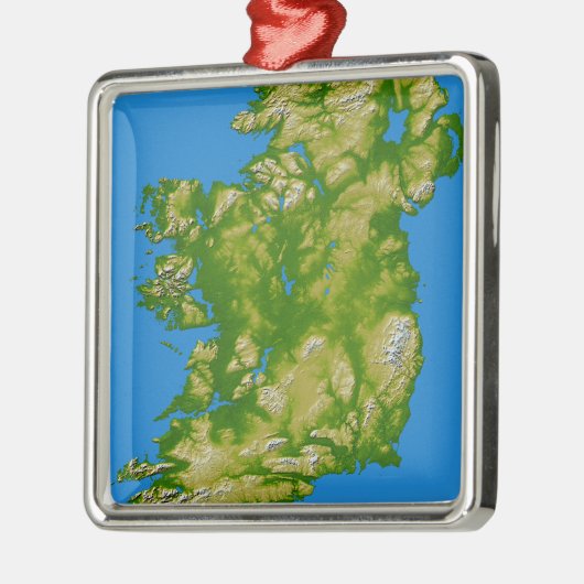 Ierland Metalen Ornament (Links)