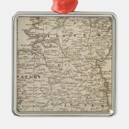 Ierland Metalen Ornament (Voorkant)