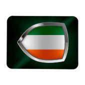 Ierland Metallic Emblem Magneet (Horizontaal)