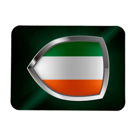 Ierland Metallic Emblem Magneet (Horizontaal)
