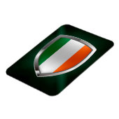 Ierland Metallic Emblem Magneet (Linkerzijde)