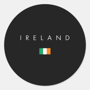 Ierland Mode International XO4U Original Ronde Sticker