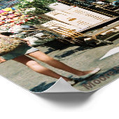 Ierland, Moore Street Dublin zomer 2007 Poster (Hoek)