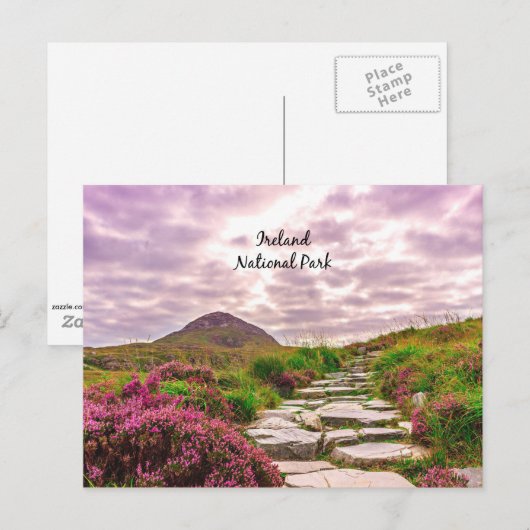 Ierland, Nationaal Park Briefkaart (Voorkant / Achterkant)