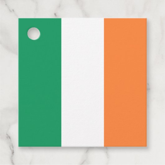 Ierland Nationale Vlag, Ierse standaard, Banner Bedankjes Labels (Voorkant)