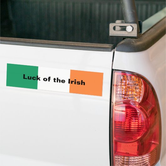 Ierland Nationale Vlag, Ierse standaard, Banner Bumpersticker (Op Truck)