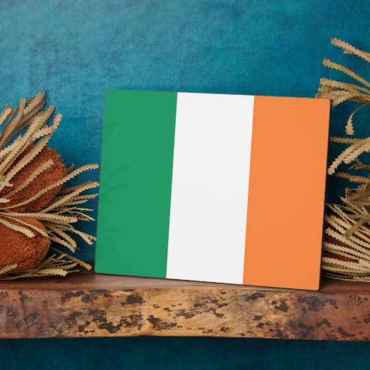 Ierland Nationale Vlag, Ierse standaard, Banner Fotoplaat (Zijkant)