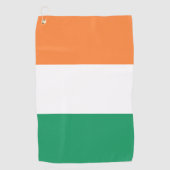 Ierland Nationale Vlag, Ierse standaard, Banner Golfhanddoek (Voorkant)