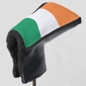 Ierland Nationale Vlag, Ierse standaard, Banner Golfheadcover (3/4 voorkant)