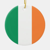 Ierland Nationale Vlag, Ierse standaard, Banner Keramisch Ornament (Voorkant)