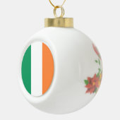 Ierland Nationale Vlag, Ierse standaard, Banner Keramische Bal Ornament (Rechts)