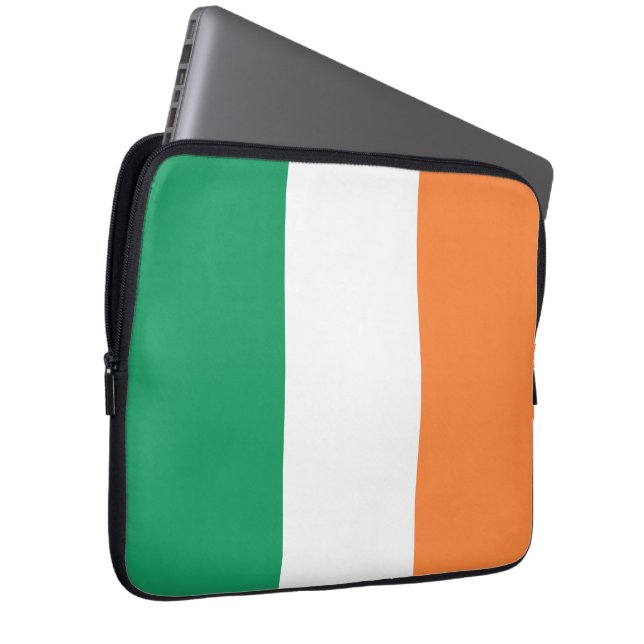 Ierland Nationale Vlag, Ierse standaard, Banner Laptop Sleeve (Voorkant Rechts)
