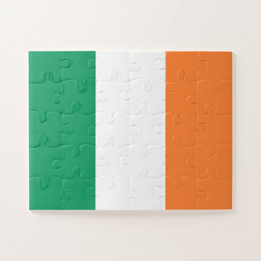 Ierland Nationale Vlag, Ierse standaard, Banner Legpuzzel (Horizontaal)