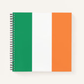 Ierland Nationale Vlag, Ierse standaard, Banner Notitieboek (Voorkant)