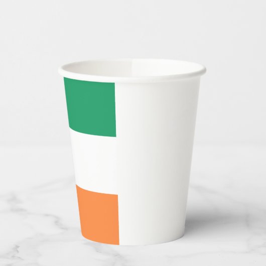 Ierland Nationale Vlag, Ierse standaard, Banner Papieren Bekers (Links)