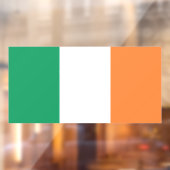 Ierland Nationale Vlag, Ierse standaard, Banner Raamsticker (Vel 2)