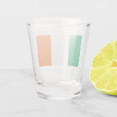 Ierland Nationale Vlag, Ierse standaard, Banner Shot Glas (Achterkant)