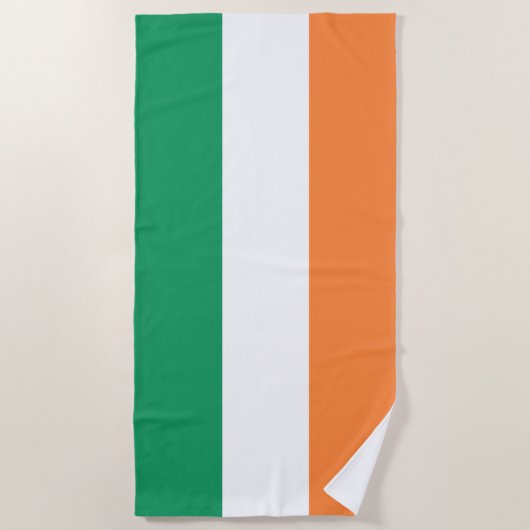 Ierland Nationale Vlag, Ierse standaard, Banner Strandlaken (Voorkant)