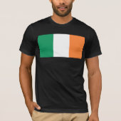 Ierland Nationale Vlag, Ierse standaard, Banner T-shirt (Voorkant)