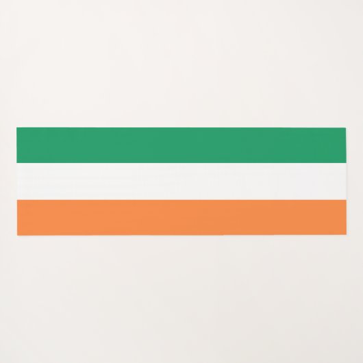 Ierland Nationale Vlag, Ierse standaard, Banner Yogamat (Achterkant (horizontaal))