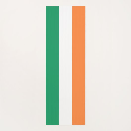 Ierland Nationale Vlag, Ierse standaard, Banner Yogamat (Achterkant)