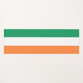 Ierland Nationale Vlag, Ierse standaard, Banner Yogamat (Voorkant (horizontaal))