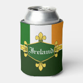 Ierland Nationale vlag, pas de naam aan Blikjeskoeler (Blikje Voorkant)