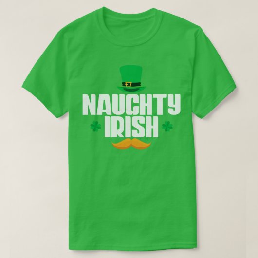 Ierland Naughty T-shirt (Design voorkant)