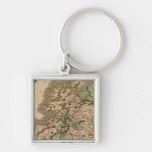 Ierland noord sleutelhanger (Voorkant)