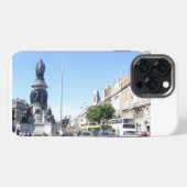 Ierland, O'Connell-monument & Dublin Spire iPhone Hoesje (Achterkant horizontaal)